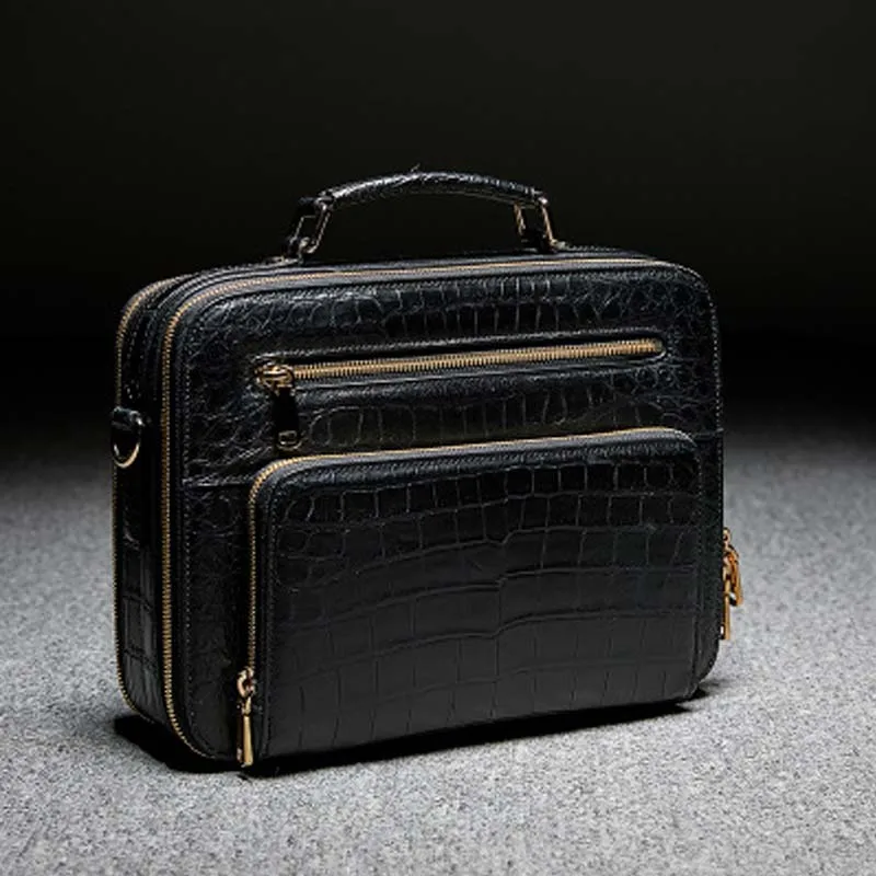 Рисунок 2 - Мужской портфель из крокодиловой кожи ourui