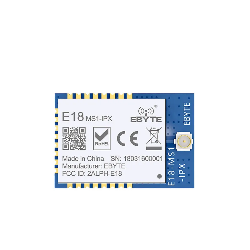 E18-MS1-IPX CC2530 Module ZigBee RF 2.4GHz 4dBm Long Distance IO Wireless Transceiver Transmitter Receiver IPEX Antenna SMD wireless module