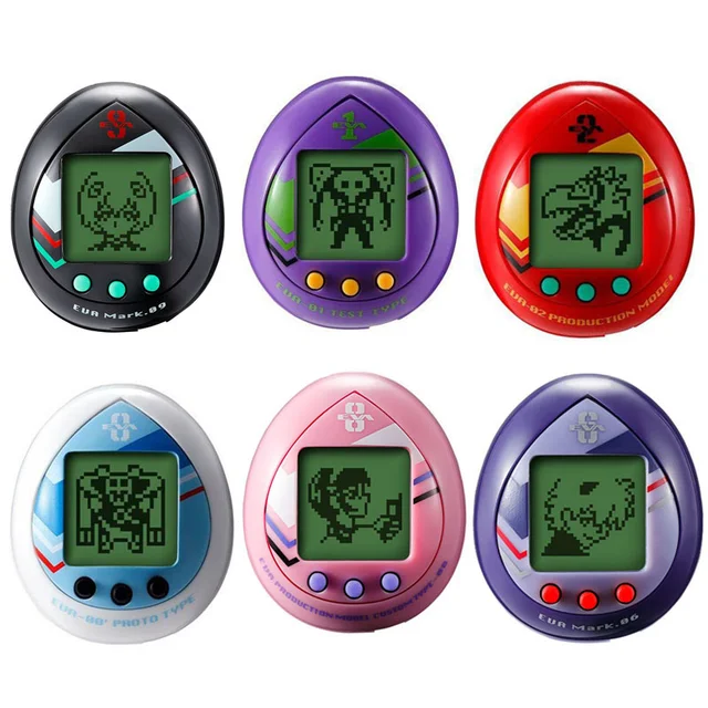 Bandai Evangelion Japanese Anime Action Figures EVA-00 Tamagotchi Electronic Pets Model Storm Collectibles Dolls Toys Kids Gifts 1