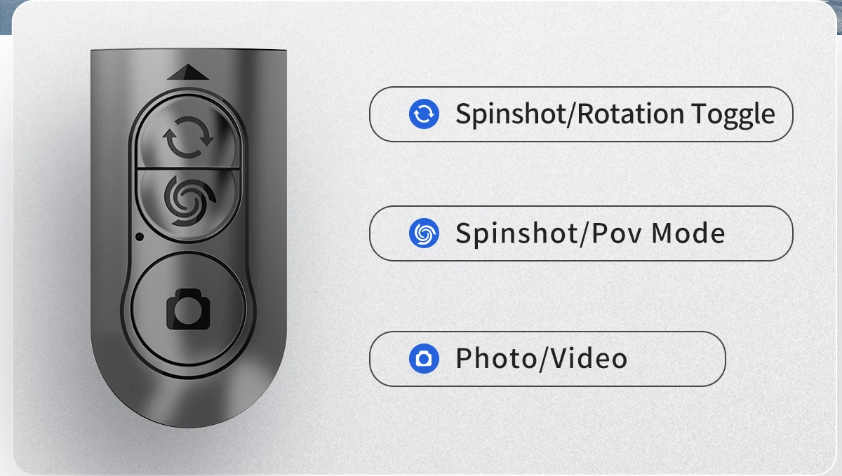 Gimbal Stabilizer Selfie Stick Mit 360 Grad Rotation Für Handy_voghion.com