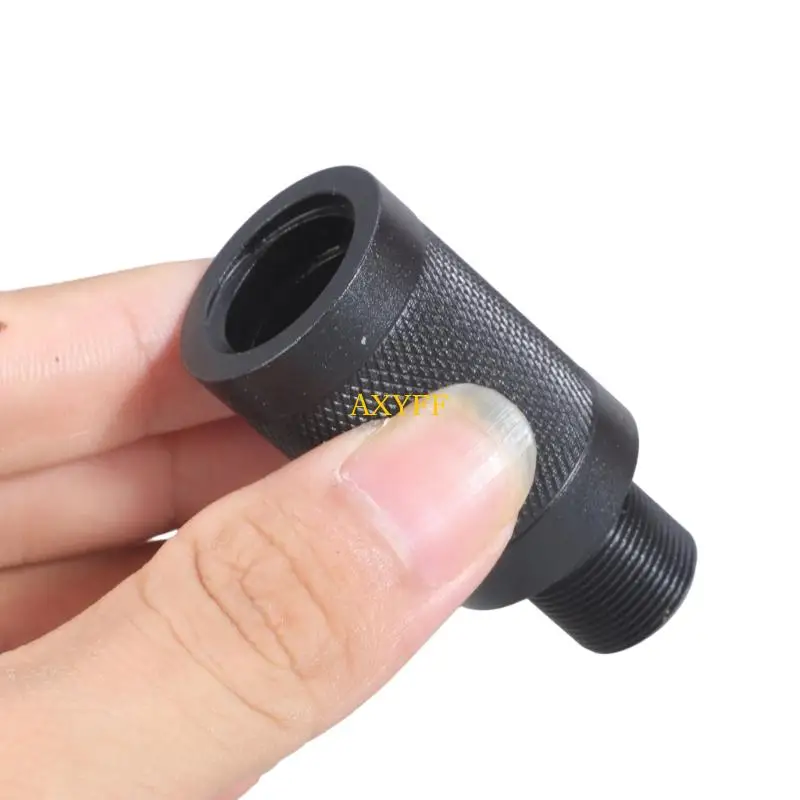 Axyf 알루미늄 합금 마이크로폰 스레드 컨버터로드 55mm 3/4 암컷 5/8 남성 어댑터