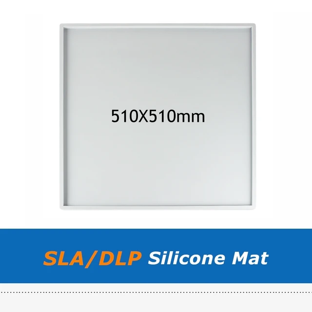 3D Printers Silicone Slap Mat 410x310mm Clean-up Resin Transfer For DLP SLA