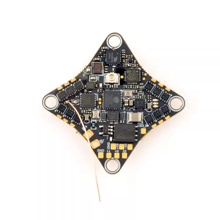 HappyModel CrazyG473 V1.0 AIO Контроллер полета 5 в 1 со встроенным UART ELRS и 5,8G OpenVTX для 65 мм 1S Micro FPV thumbnail 3
