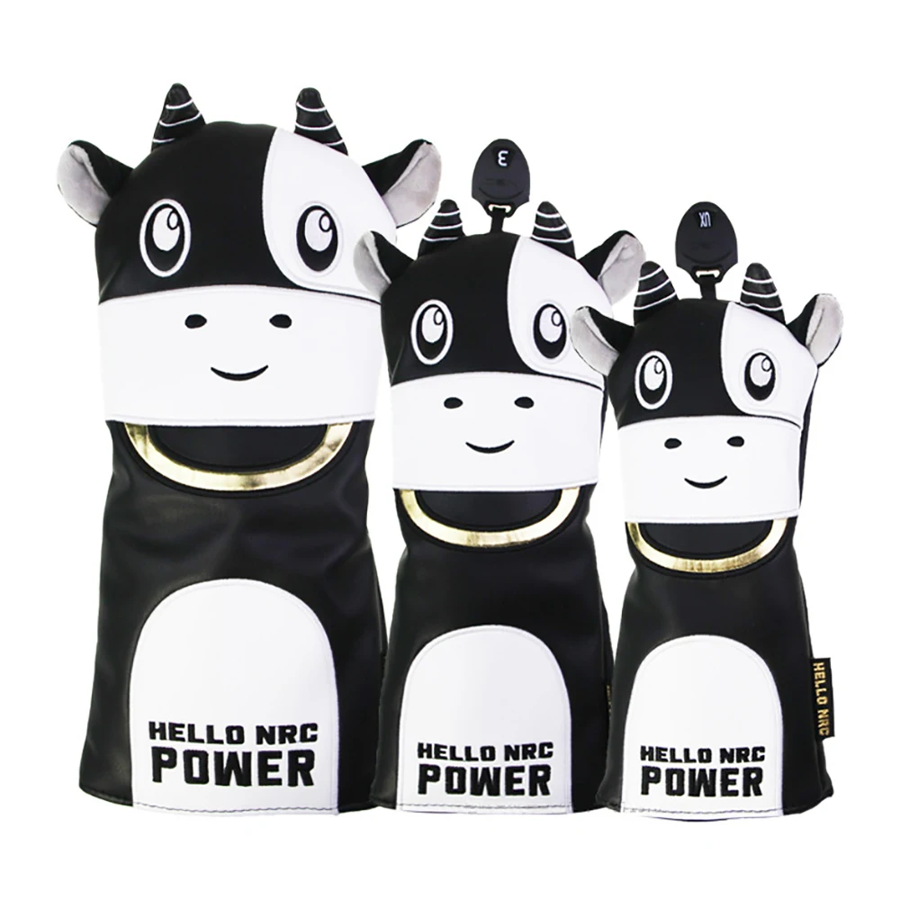 

Golf Club Head Cover No. 1 / 3 / 5 / UT PU Waterproof Golf Accessories