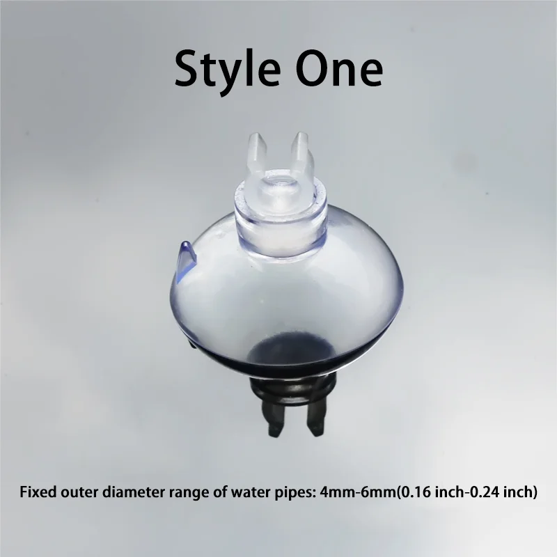 2Pcs Fish Tank Suction Cup Fixed Clamp Hose Water Pipe Oxygen Pipe Fixed Suction Cup Buckle Wire Suction Cup 2