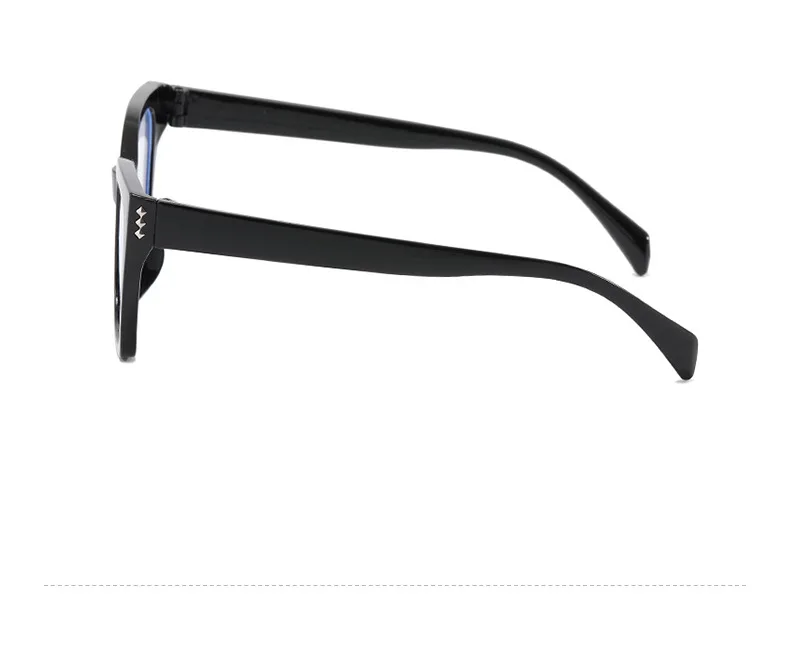 Transparente Cat Eye Computer Brille Rahmen Frauen Männer Anti Blau Licht Platz Brillen Blockieren Optische Spektakel Brillen – Detail 8