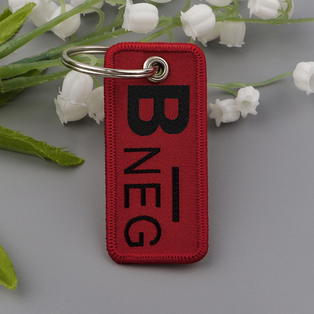Brief Stickerei Schlüsselanhänger Schlüsselanhänger für Auto Motorräder Schlüsselhalter Schlüsselanhänger Frauen Modeschmuck Zubehör Jet Tag Geschenke 1PC – Detail 5