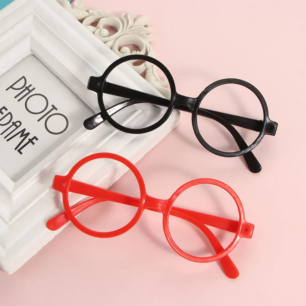 Fashion Round Glasses Frame Boys Girls Ultra Light Spectacle Frames Kids Eyewear Protection Without Glasses Lens eyeglasses frames eyeglass frames