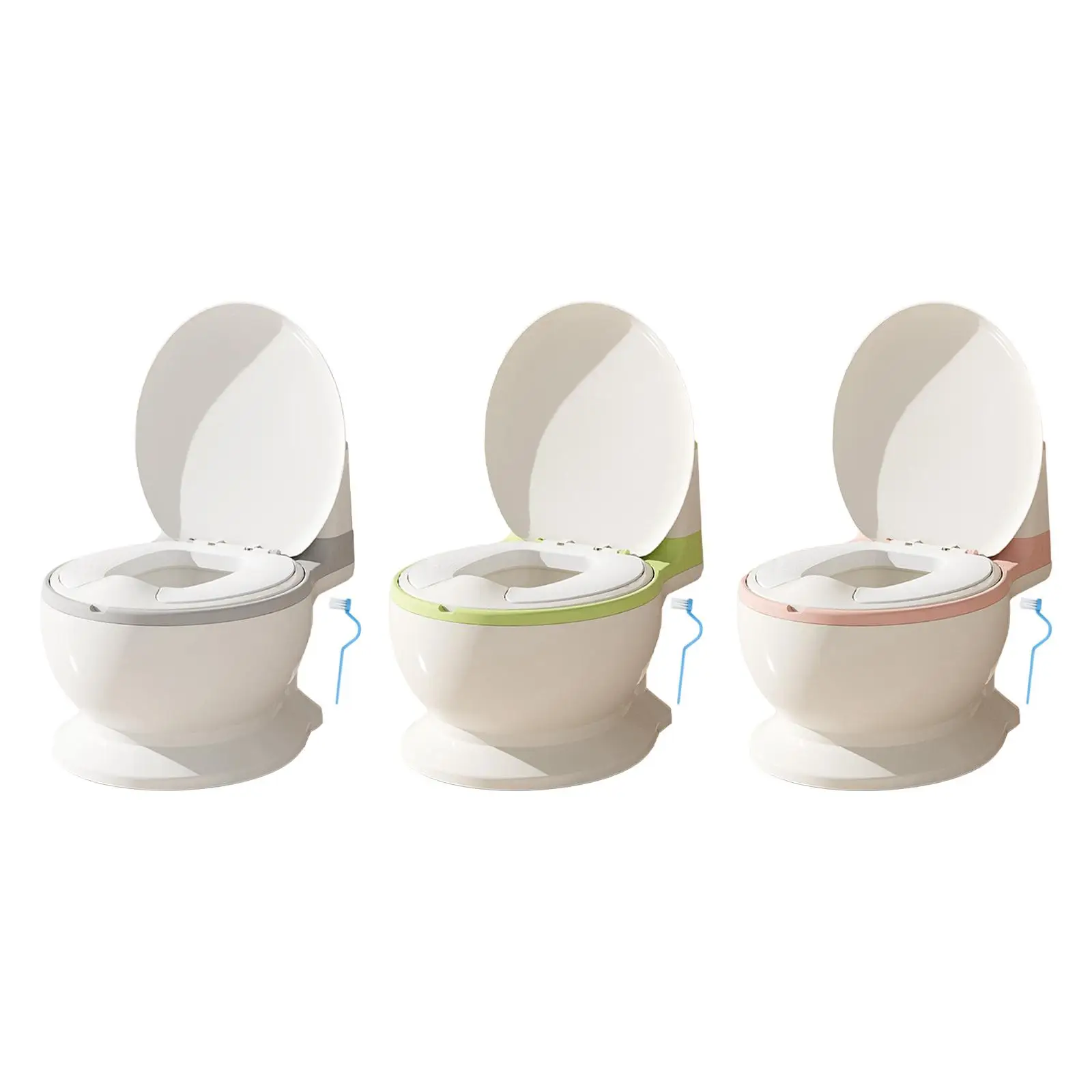 Removable Baby Potty Toilet Training  Seat Non-Slip Comfortable Toilet Soft Seat Chair Realistic for Baby Aged3+ Training Toilet 6