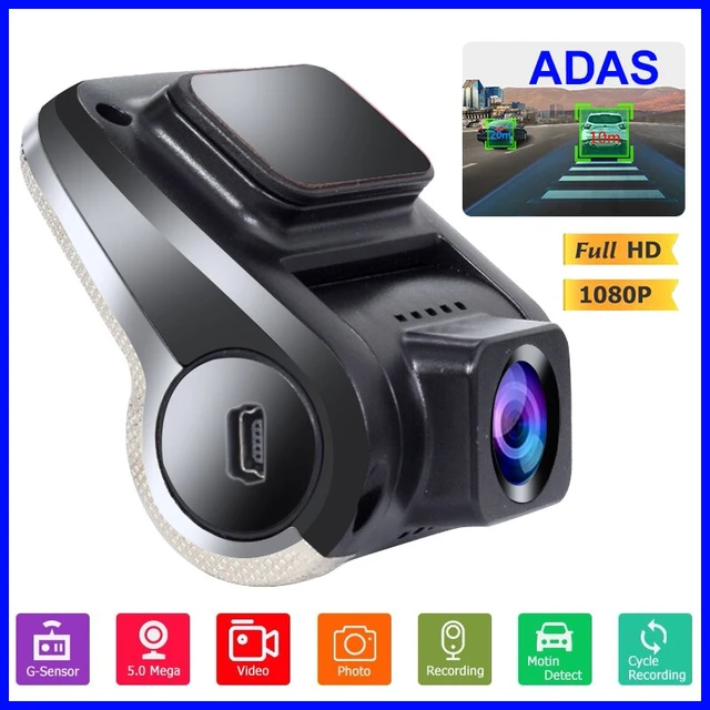 Caméra de tableau de bord grand angle avec vision nocturne cachée, enregistreur  vidéo DVR pour la conduite automobile, Android, USB Pro, 1080P, HD -  AliExpress