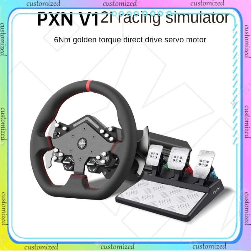 Simulatore Di Volante Originale Pxn-V12 Lite Racing Game Per Computer Ps4/Ps5 Adatto Per Forza Motorsport 8/Horizon 4/Gt