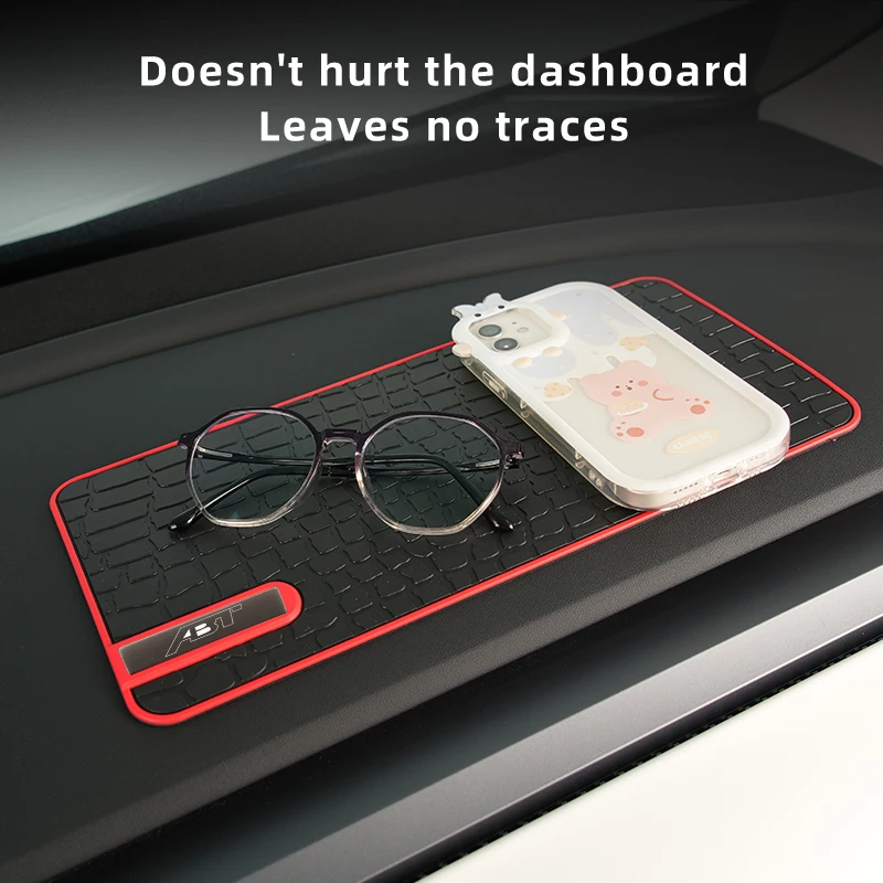 1Pc Car Dashboard Tappetino Antiscivolo Auto Silicone Sticky Pad Telefono Chiave Occhiali Organizer Veicoli Accessori Interni 2024 Per Abt