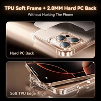 Joyroom For iPhone 17 Pro Max Case Magnetic Frosted Case Shockproof Matte Cover For iPhone 16 Pro Wireless Charger Magnet Cover - Image 5