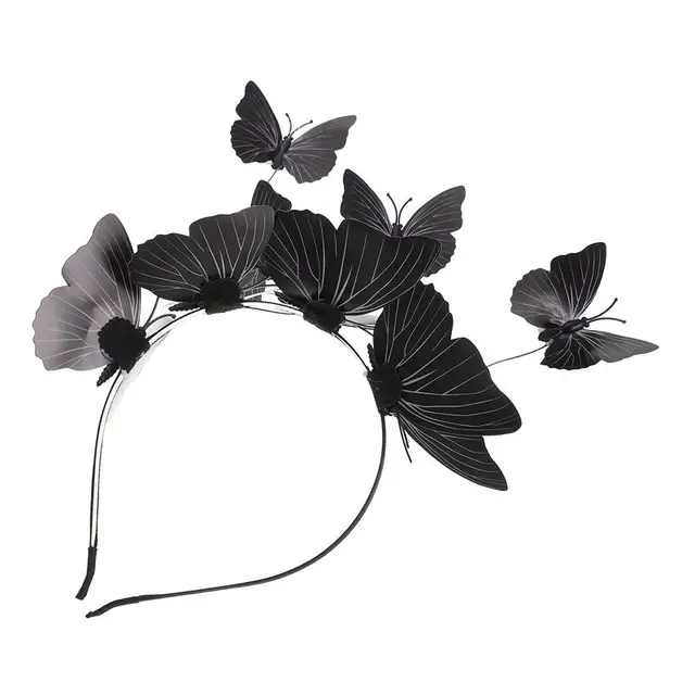 Butterfly Headband Party Hair Hoop Halloween Headband Costume Headpiece For Kids Party 2