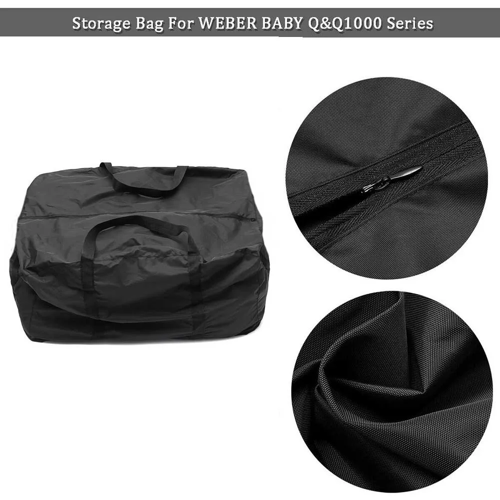 Borsa Portaoggetti Borsa Per Il Trasporto Borsa Per Il Trasporto Utile Baby Q & Q1000 Series Per Weber Portable Bbq Storage Black Carry Charcoal Grill