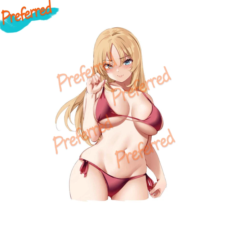 

Personality Sexy Anime Hare Ears Beautiful Girl Interesting Car Stickers Decal Cute Auto Accessories