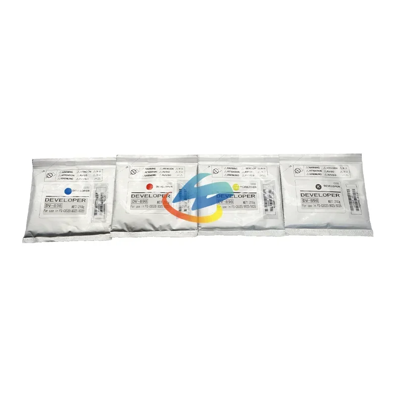 1PCS DV898 Developer Powder Compatible for Kyocera FS-8520 8525 TA205 255 2550ci 2551ci High Quality Developer CMYK 210g/bag