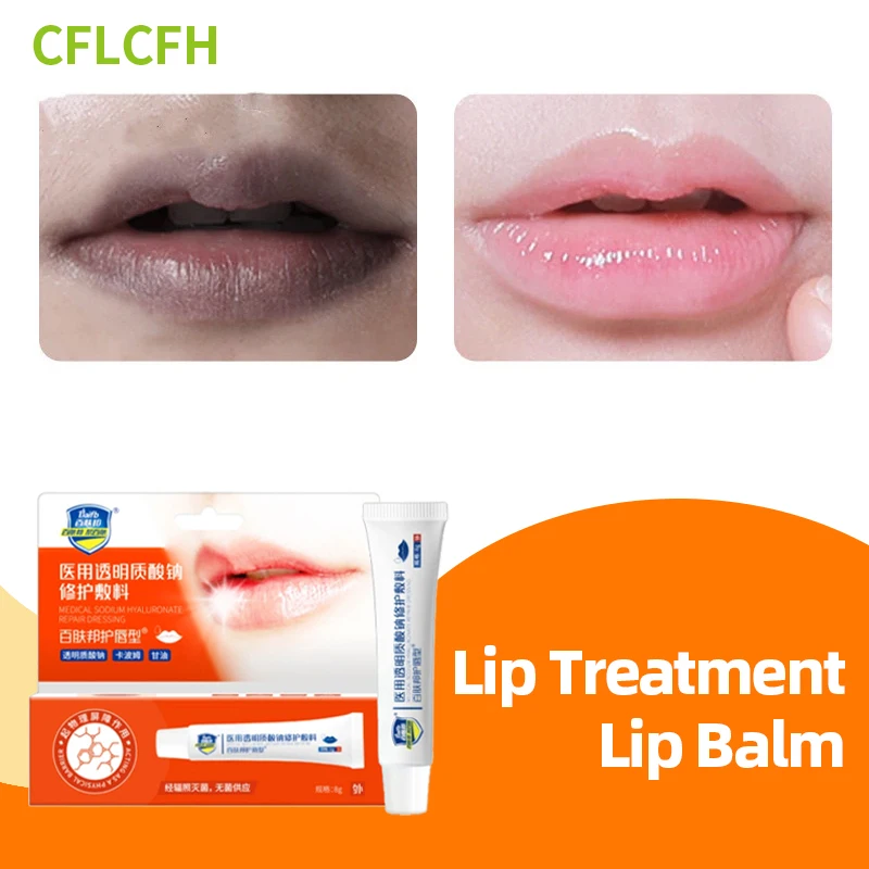 

Lip Balm Moisturizing Whitening Hydrating Lipstick Anti Drying Cracked Repair Cream Fade Lip Lines Long Lasting Lip Gloss Care