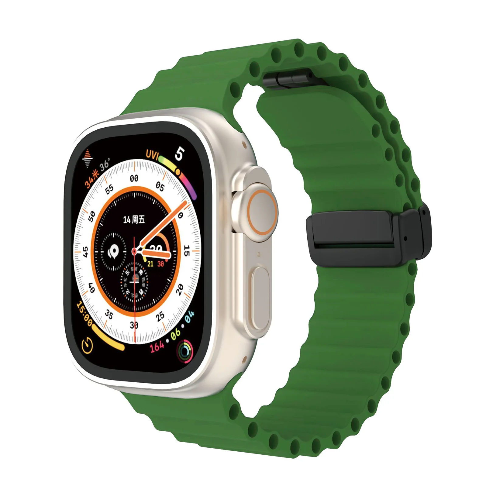 Ocean Magnetic Silicone Strap Bracelet