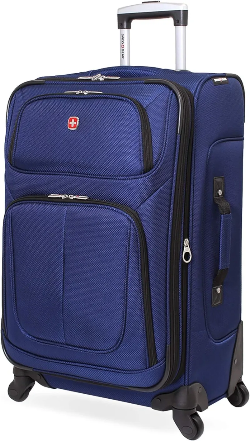 Expandable Roller Luggage with Spinner Wheels