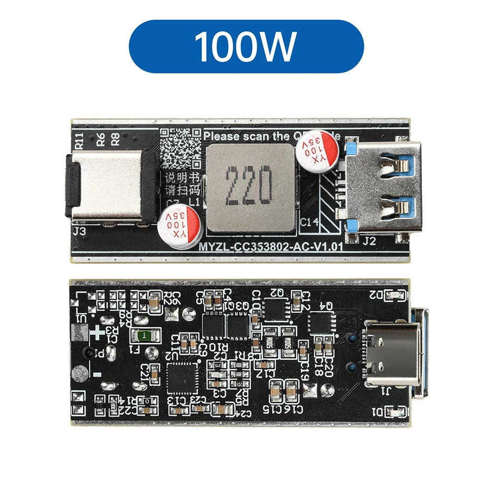 Tek/Çift Kanallı Yüksek Güç 140W Tüm Protokol Masaüstü Akıllı Hızlı Şarj Modülü Korumalı Hızlı Şarjı Destekler