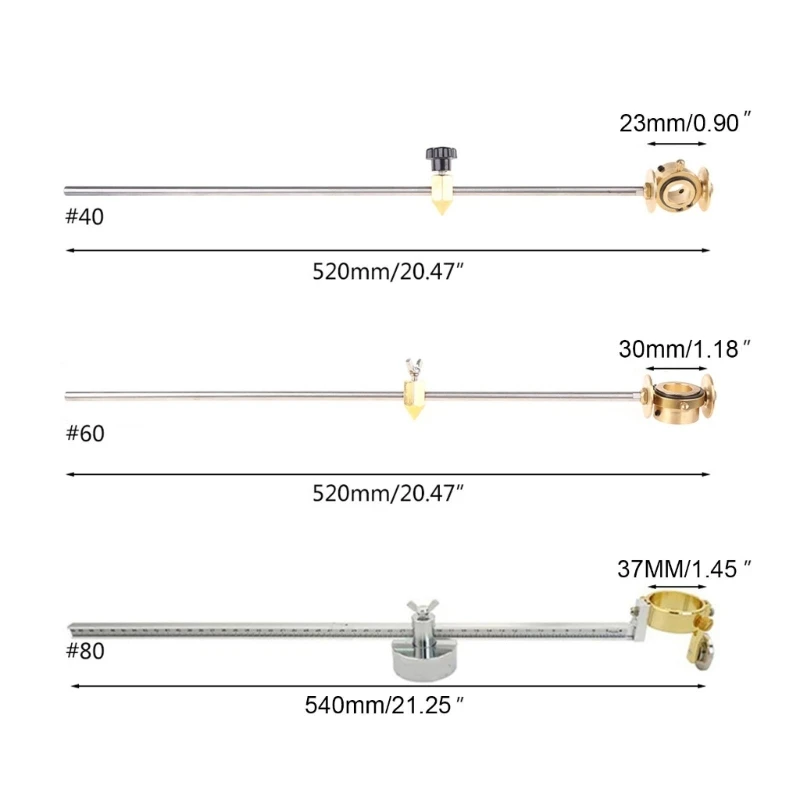 Plasma Cutting Compass, Cutting Torch Circle Roller Guide Wheel Cutter Circular Gauge Machine Gun Length 6