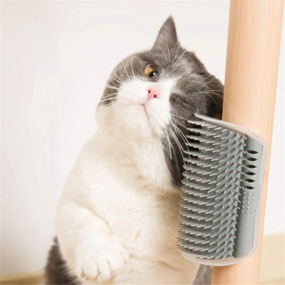 Cat Wall Soft Brush For Self Grooming | Cat Self Groomer