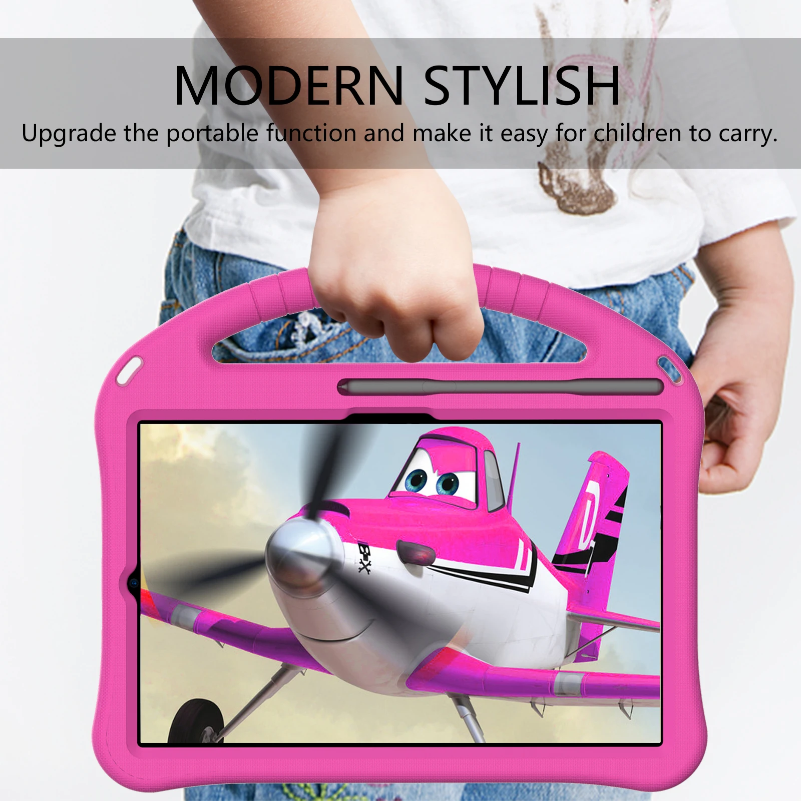 Children's Protective Tablet Case with Stand - Durable and Fun Cover