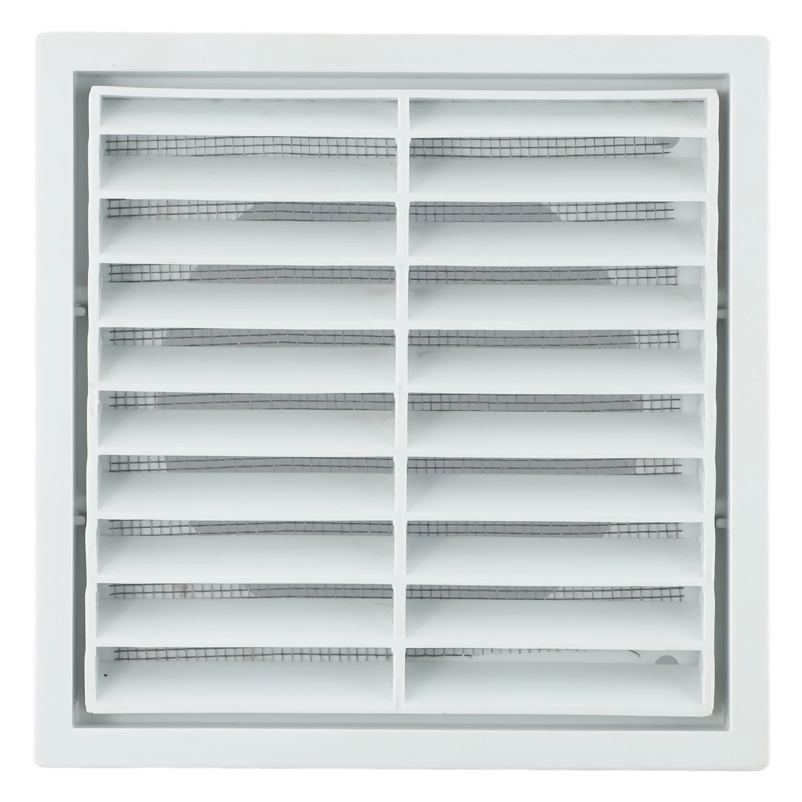 

Plastic Grille Air Outlet Durable PP Material Wide Coverage for Exhaust Fans and Clothes Dryers Vermin Protection White