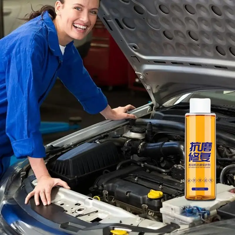 Fuel Saver Engine Repair Additive Engine Anti-Wear Agent Noise Reduction Engine Repair Care Fuel Additive Vehicle Fuel Saver for Trucks Sedans SUVs