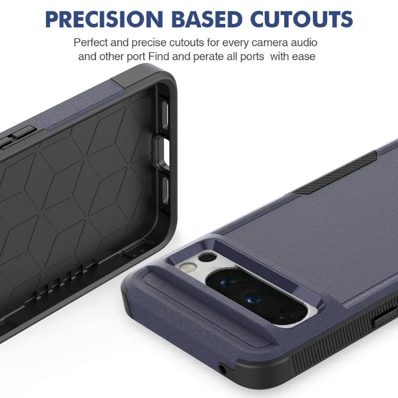 Rugged Heavy Duty 2-in-1 Shockproof Armor Case with PC+TPU Protection