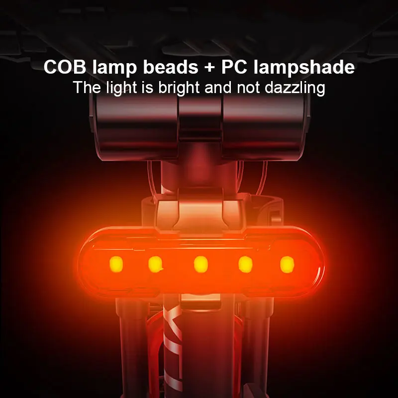 X-TIGER Bike Taillight Accessories Waterproof MTB Bicycle