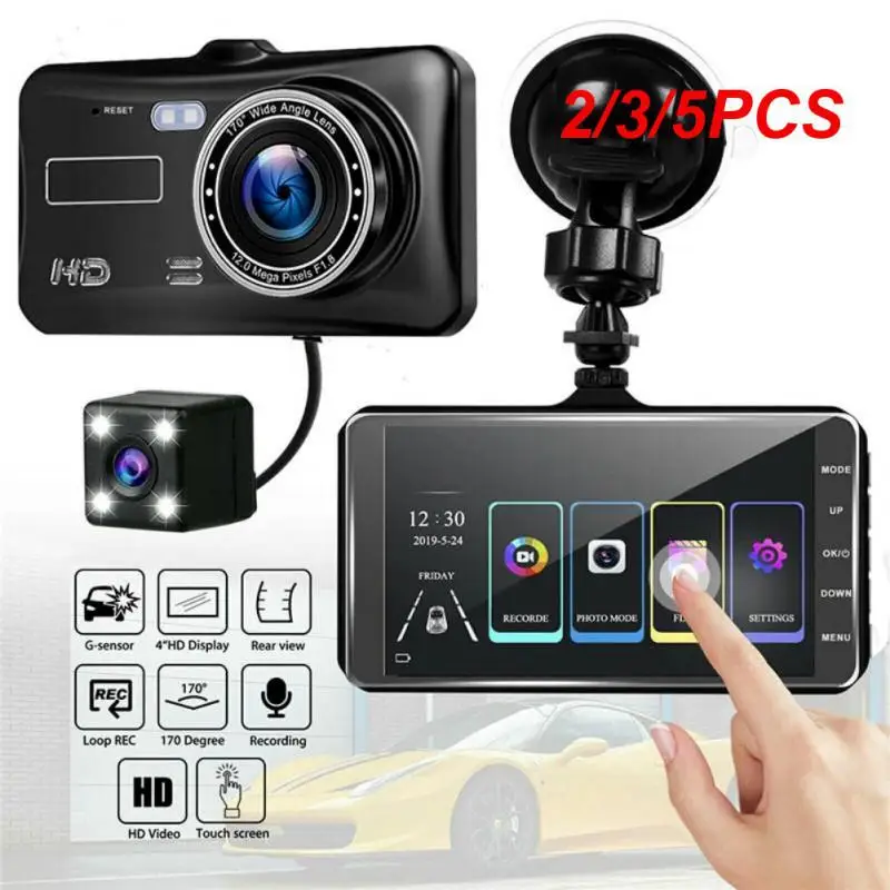 

2/3/5PCS Dash Cam Front and Rear Camera CAR DVR Car Video Recorder Vehicle Black Box FULL 1080P Night Driver Recorder