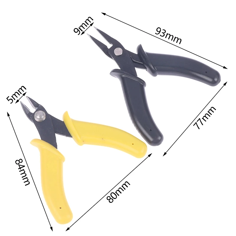 Assembly Tool 3D Metal Puzzle Model DIY Tweezers Tools Needle Nose Pliers For Assembling Oblique Mouth Pliers & Long Nose Pliers 6