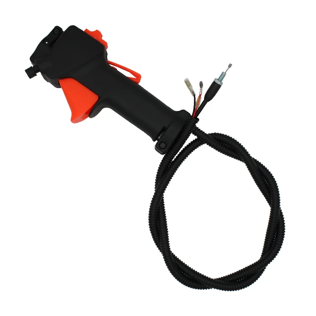 Câble de déclenchement d'accélérateur avec interrupteur de poignée de 26mm,  pour tondeuse et débroussailleuse, avec câble pour toutes sortes de  coupe-bordures et de fraises d'irrigation - AliExpress