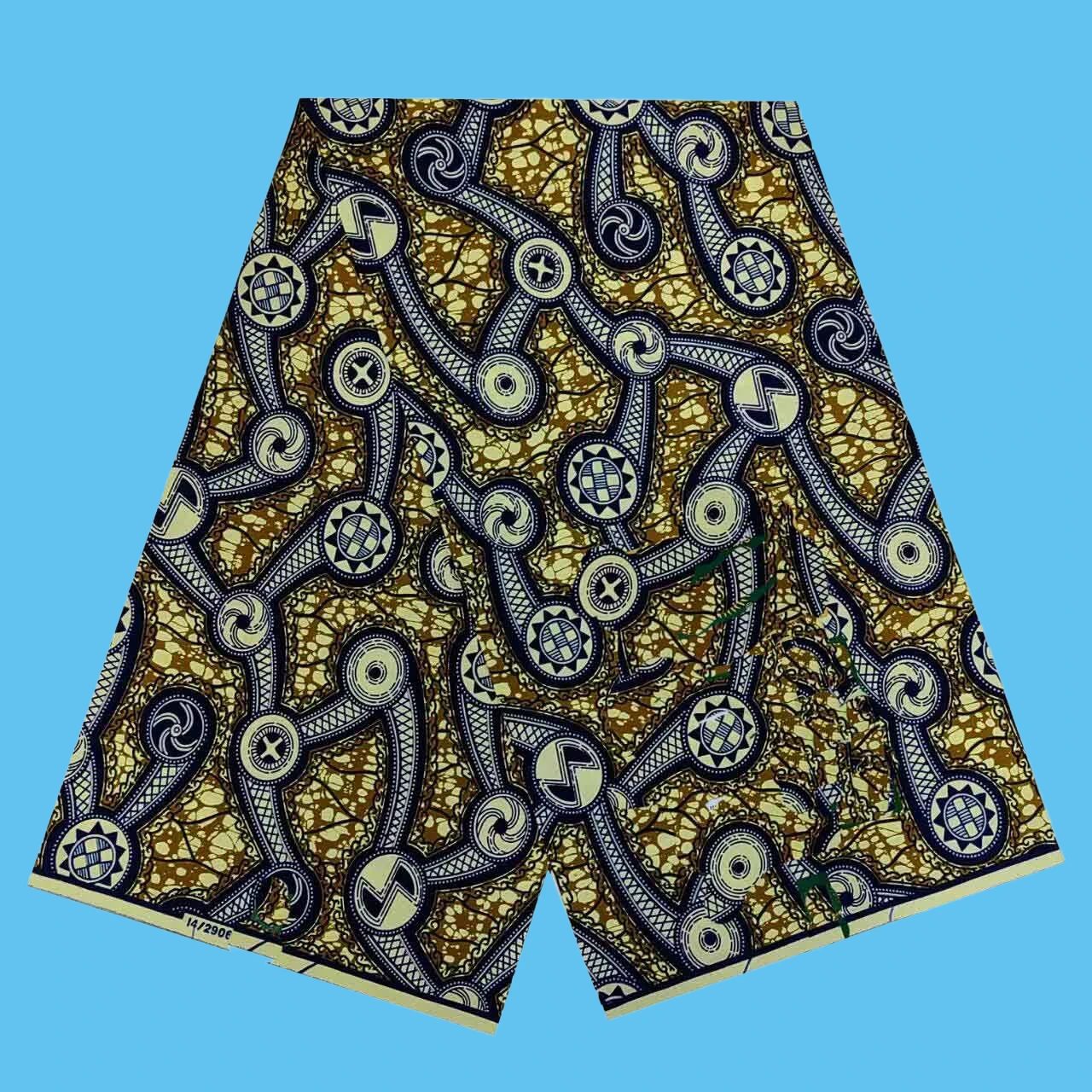 Fabric 100% Cotton Batik Ankara Fabric For Dress 6Yards S01 Newest Guaranteed Veritable Real African Wax Prints 2