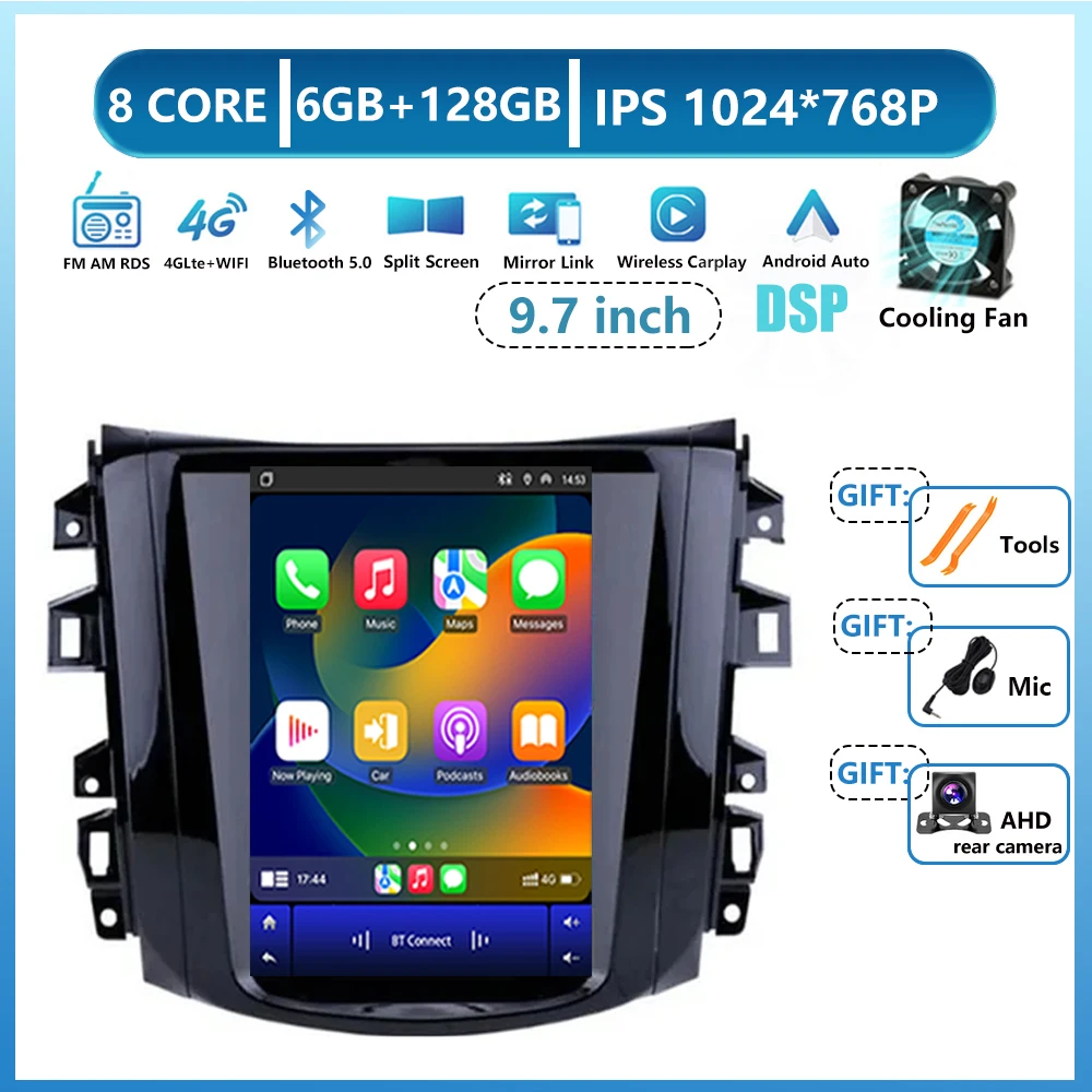 أندرويد 16 السيارات لنيسان نافارا تيرا NP300 2018...