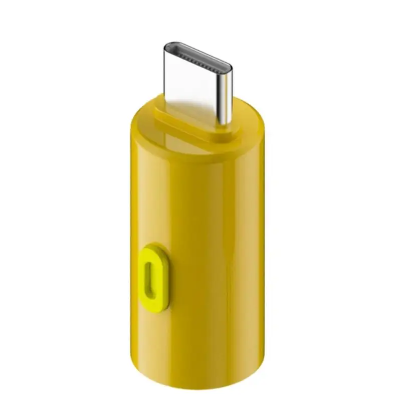 652F 휴대용 금속 USB C 손전등 비상 조명에 배터리가 필요하지 않음