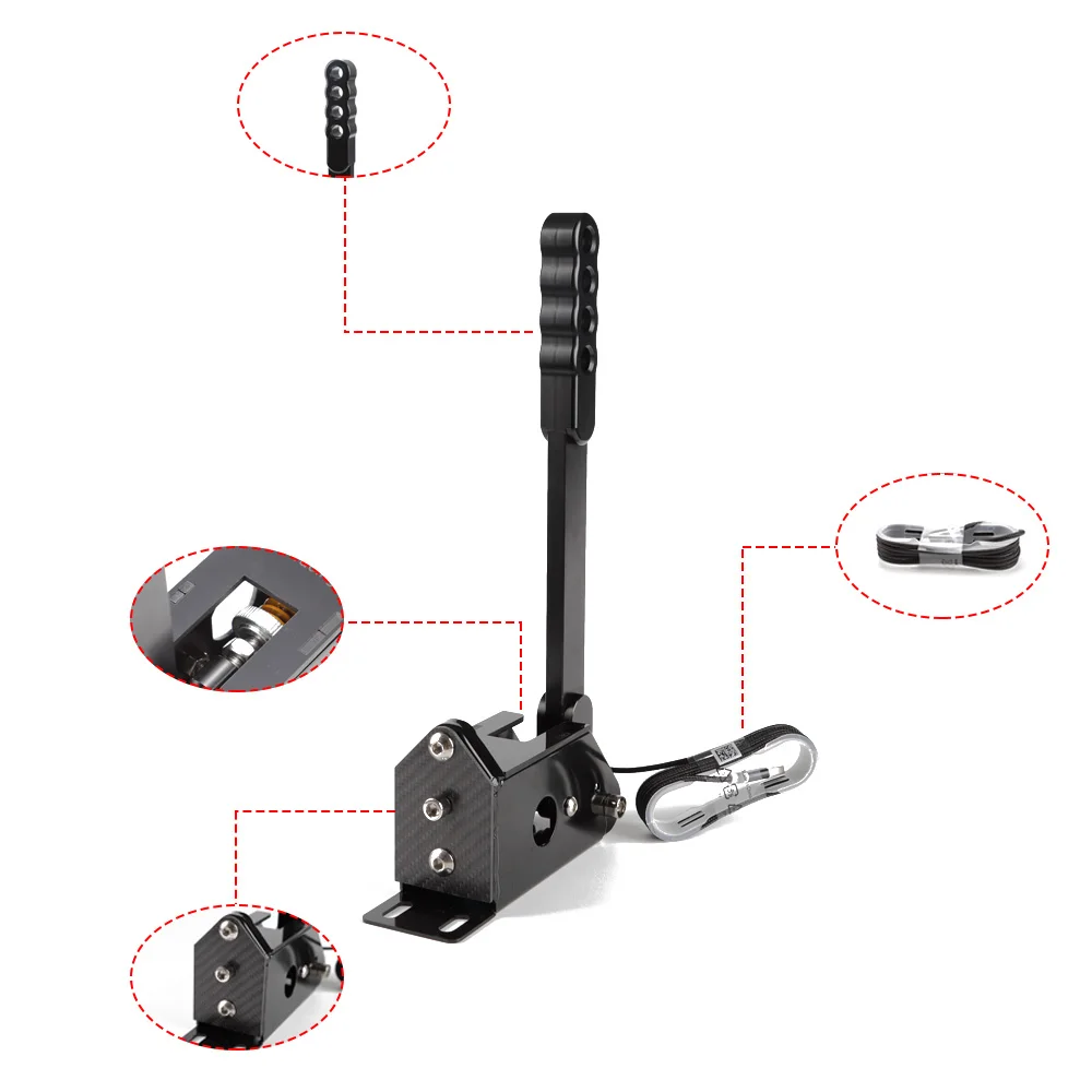 Brake System Handbrake Logitech g29/g27/g25 PC 64bit Hall Sensor USB DriveFree Racing Racing Games T300 T500 HB032 racing handbrake