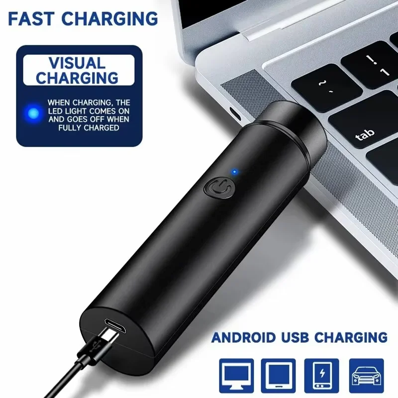 Mini Electric Shaver Portable USB Charging For Yebrows Lips Cheeks Chin Neck