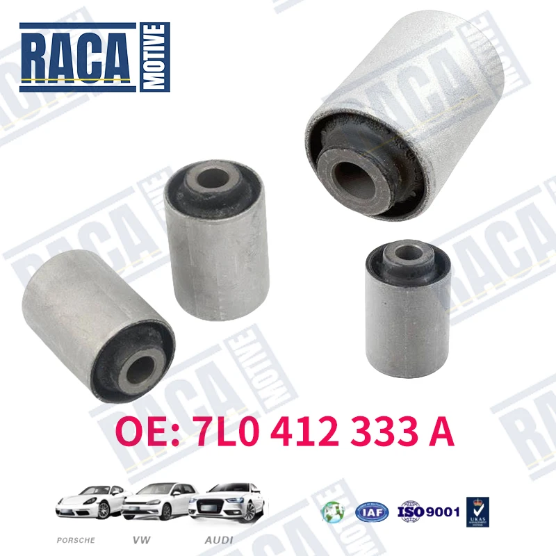 For VW Touareg 7L 7P Porsche Cayenne Audi Q7 4LB 2006-2015 Front Lower Control Arm Bushing Rubber 7L0412333A 95534324301