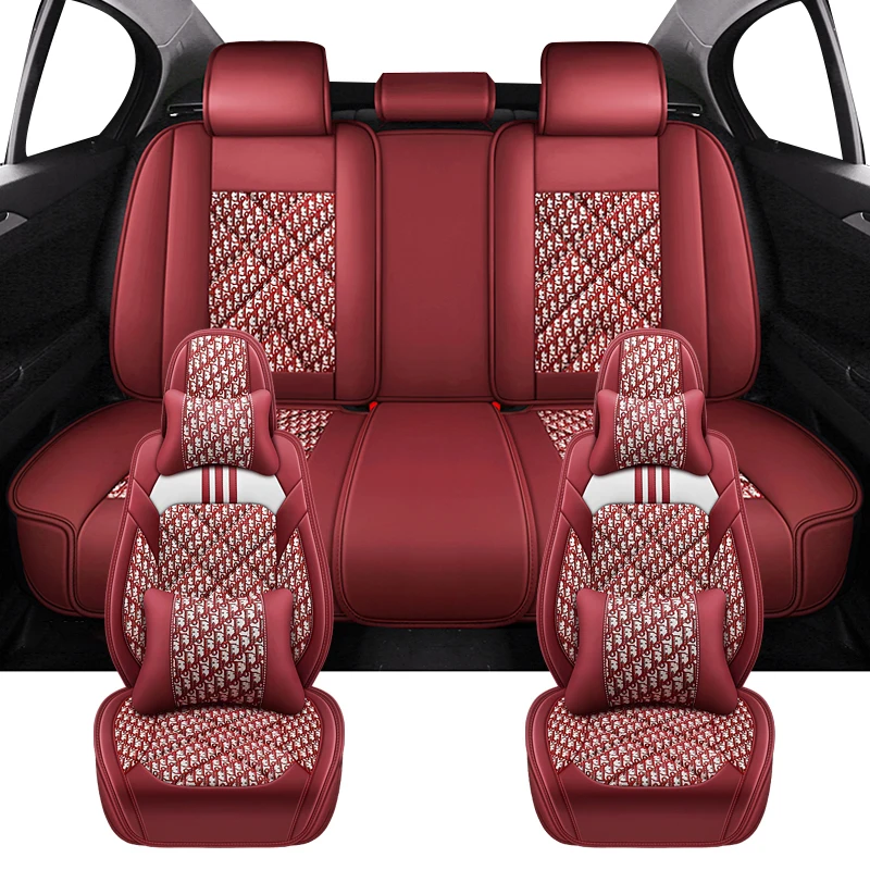 MG MG4 MG5 MG6 ZS HS EV MULAN 허리 쿠션 자동 인테리어 액세서리에 대한 럭셔리 Anti-Slip 범용 내구성 자동차 시트 커버