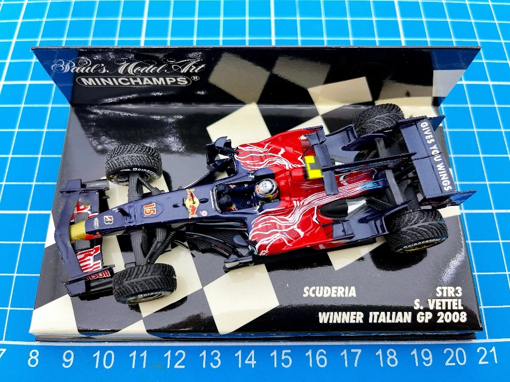 

Миниатюрная модель автомобиля 1:4 F1 STR3 2008 Себастьян Vettel Италия ограниченное издание резиновая металлическая статическая модель автомобиля игрушка подарок