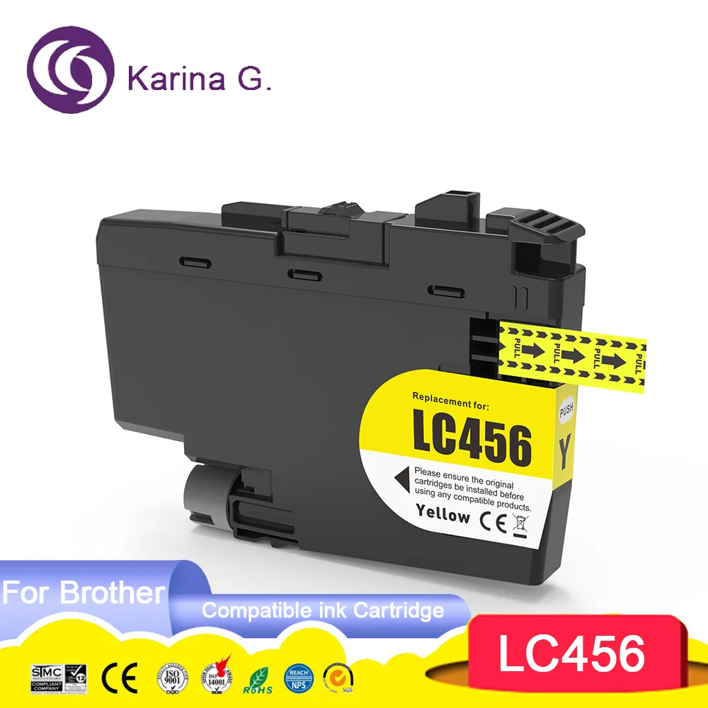 Standard capacity LC456 LC 456 Premium Color Compatible Printer Ink Cartridge fo