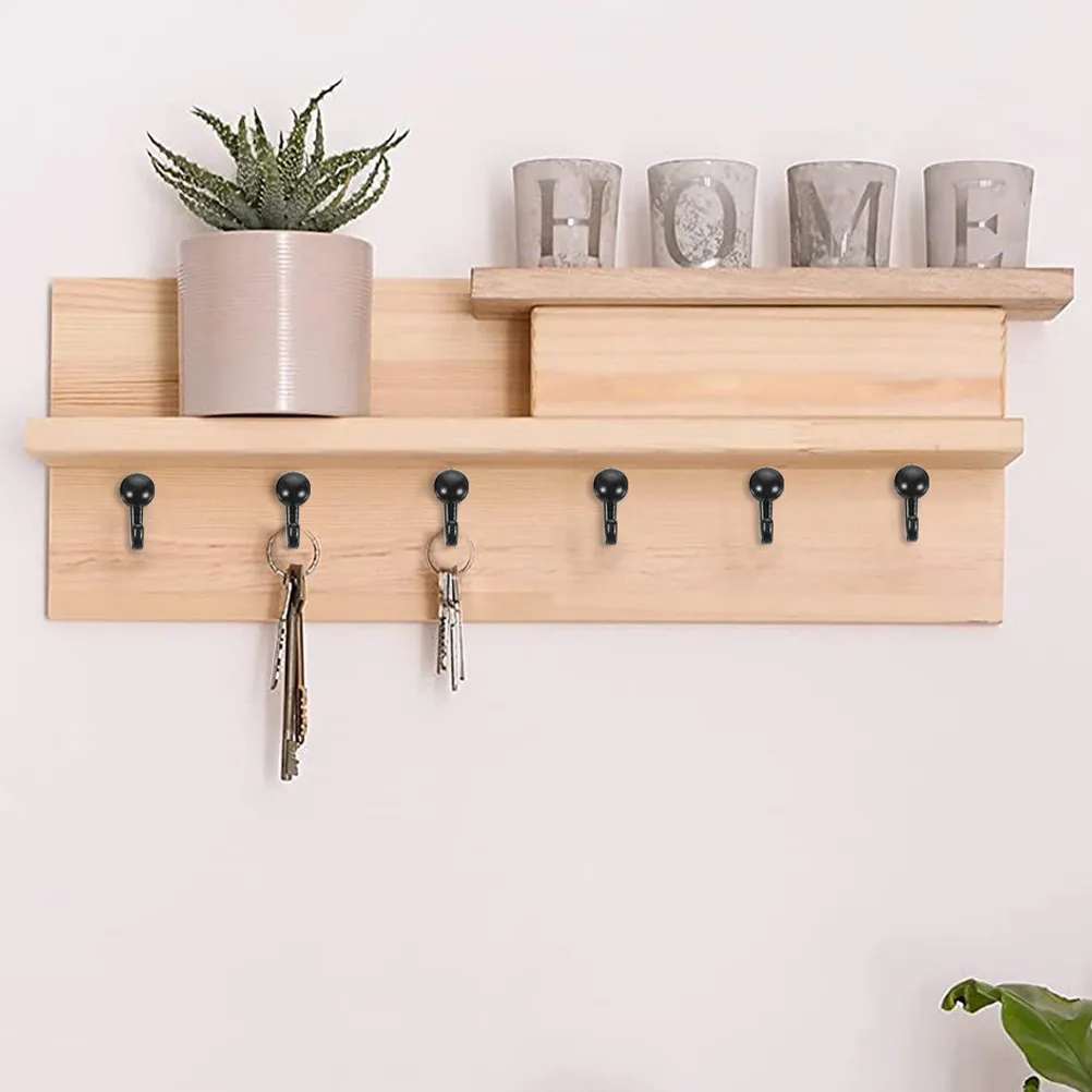 60Pcs 금속 푸시 핀 후크 벽 사진 디스플레이용 다용도 대형 압정 게시판 코르크 보드 사무용품