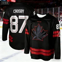 Nouveau modèle 2026 – Maillot de hockey sur glace du Canada – Édition spéciale fan McDavid – Kit de maillot de hockey pour homme – T-shirts athlétiques à manches longues 2