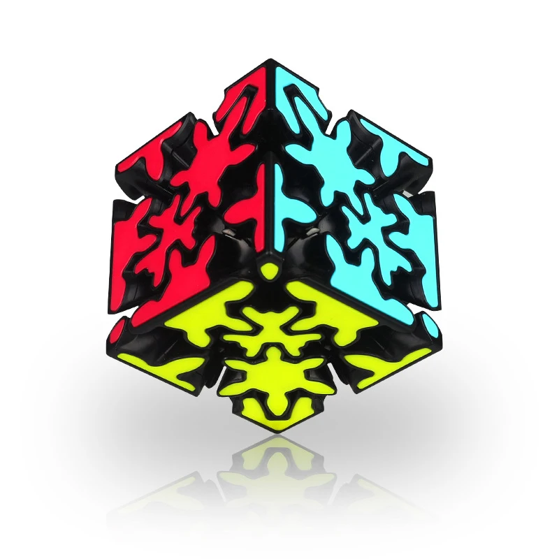 

Gear Cube 3x3 Magic Puzzle Cube Toy Stickerless WholeSale Price Easy Learning Smart Wisdom Cubo Magico Magic Photo Cube