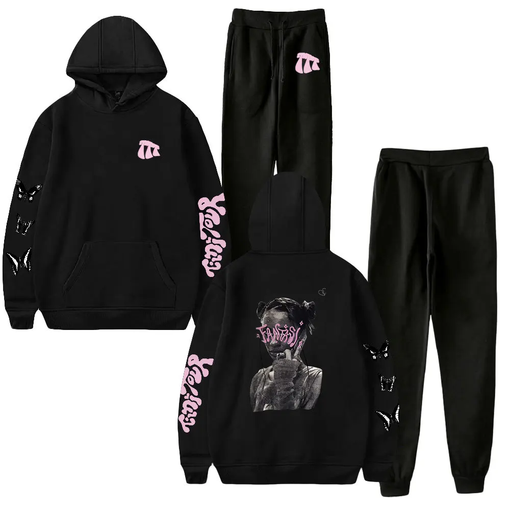 

Tini Tour 2023 Tini Stoessel Merch Casual Tracksuit Sets Men Women Hooded Sweatshirt and Sweatpants 2 Pcs Outfits Jogging Suits