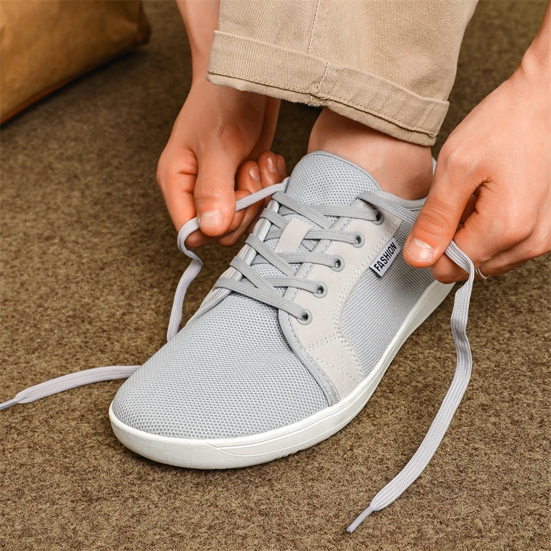 PUAMSS Men's Wide Minimalist Barefoot Shoes Walking Sneakers| Zero Drop Sole Shoes for Men Sneakers 5