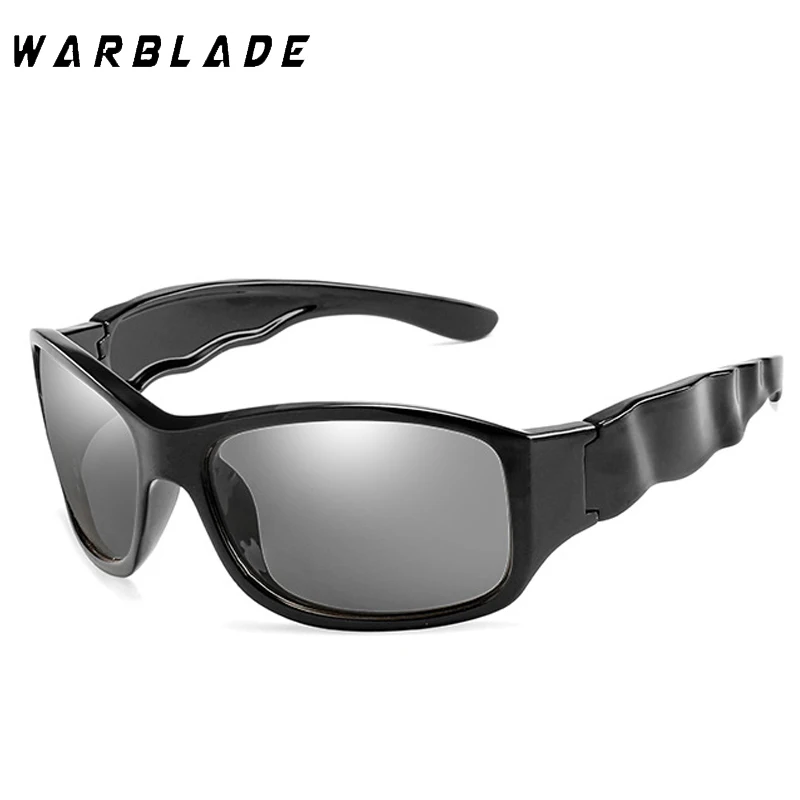 

WarBLade 2023 Vintage Polarized Driving Sunglasses Men Women Big Size Sport Retro Polaroid Sun Glasses For Men Wave Frame UV400